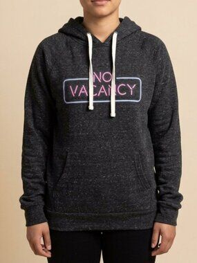 ⭐️ 5 for 20$! ⭐️ “No Vacancy” Grey Hoodie with Neon Logo